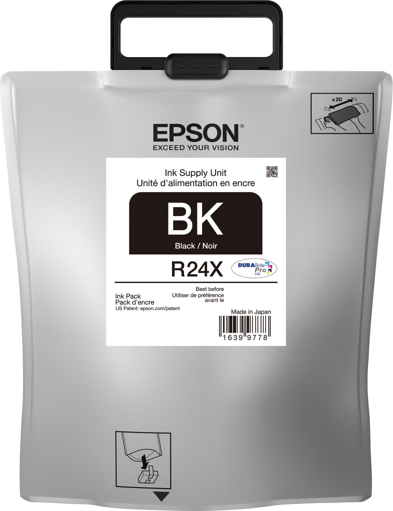 TR24X120 Extra-capacity Black Ink Pack WF-8590
